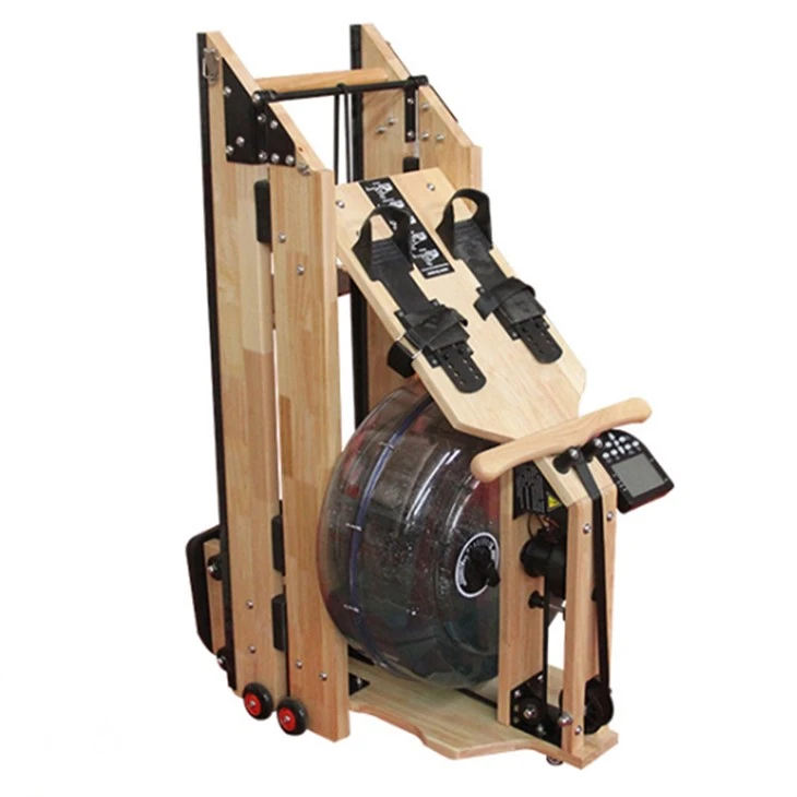Wood foldable rower